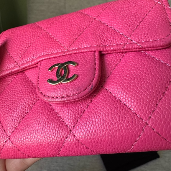 CHANEL CARD HOLDER/WALLET ON CHAIN - Picture 14 of 16